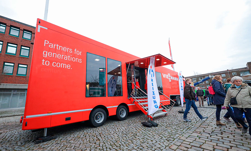 Infomesse "Rund ums Haus" Norderstedt VR Bank in Holstein eG